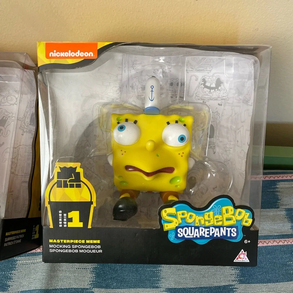 SpongeBob SquarePants Masterpiece Meme series 1 -  Surprised Patrick Vinyl Figur